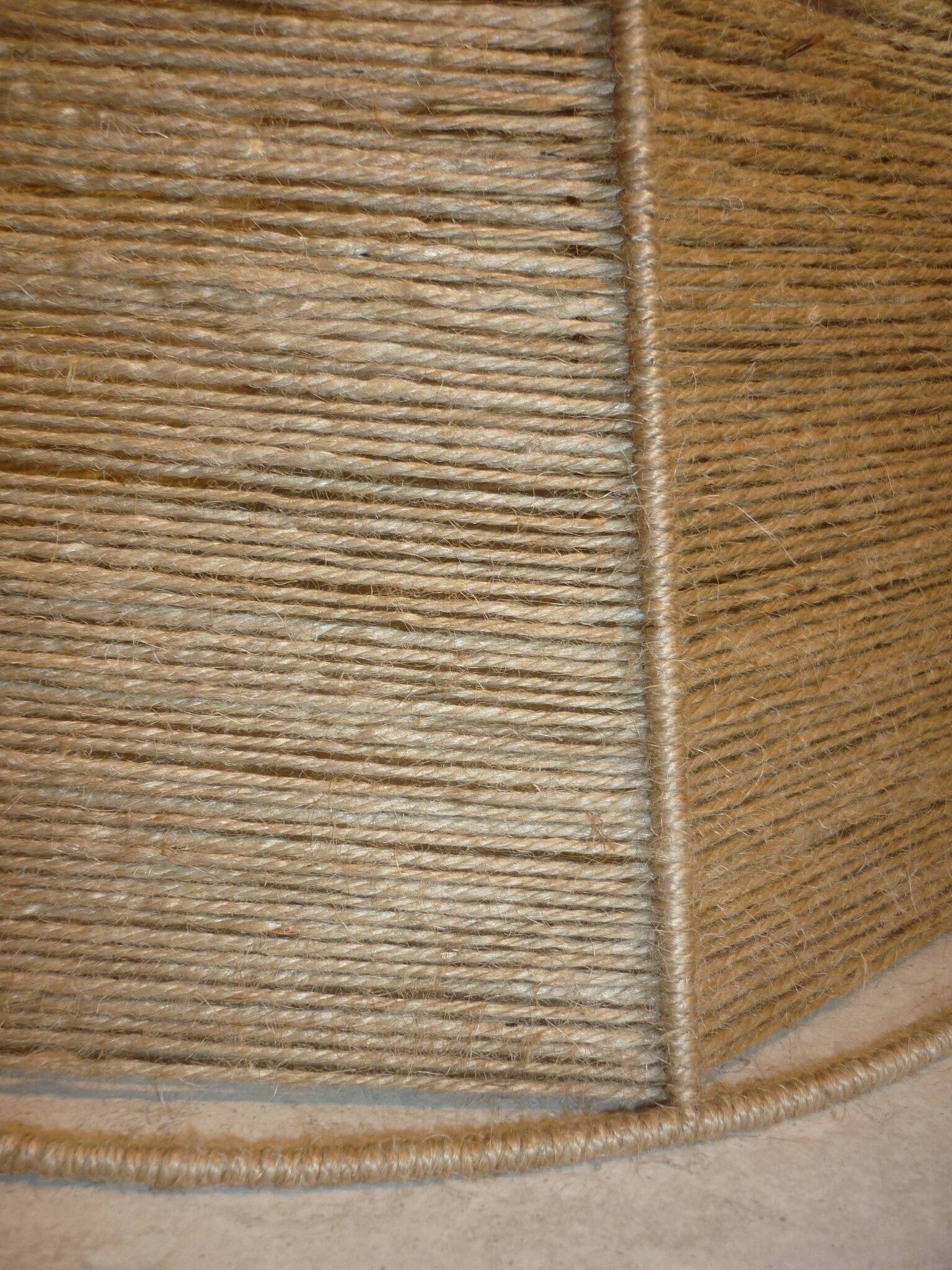 Jute thread lampshade 45 cm ø