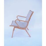 Vintage Danish Scandinavian armchair in Bruno Mathsson style