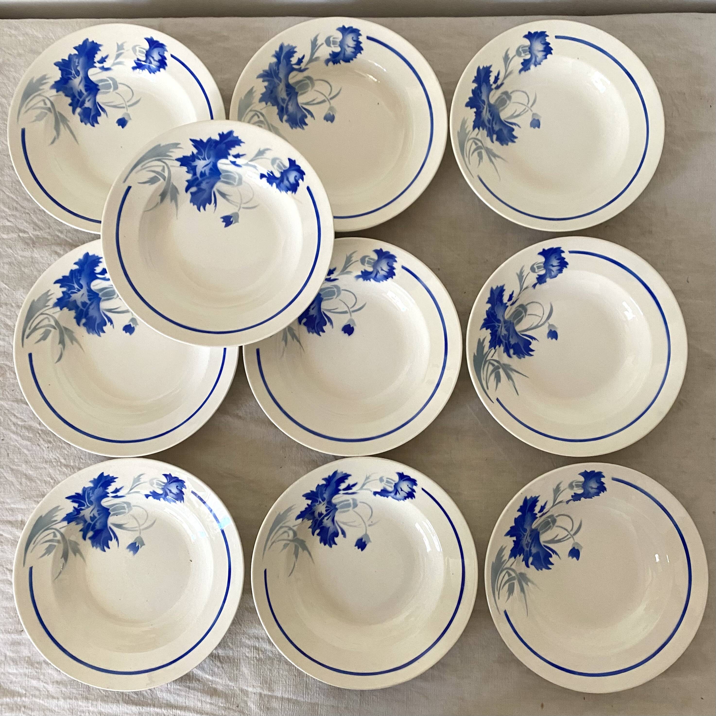 Luneville Annie soup plates
