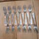 12 antique cake forks