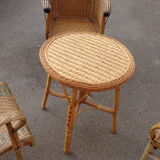 4-piece rattan set