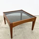 Baumann vintage coffee table – smoked glass