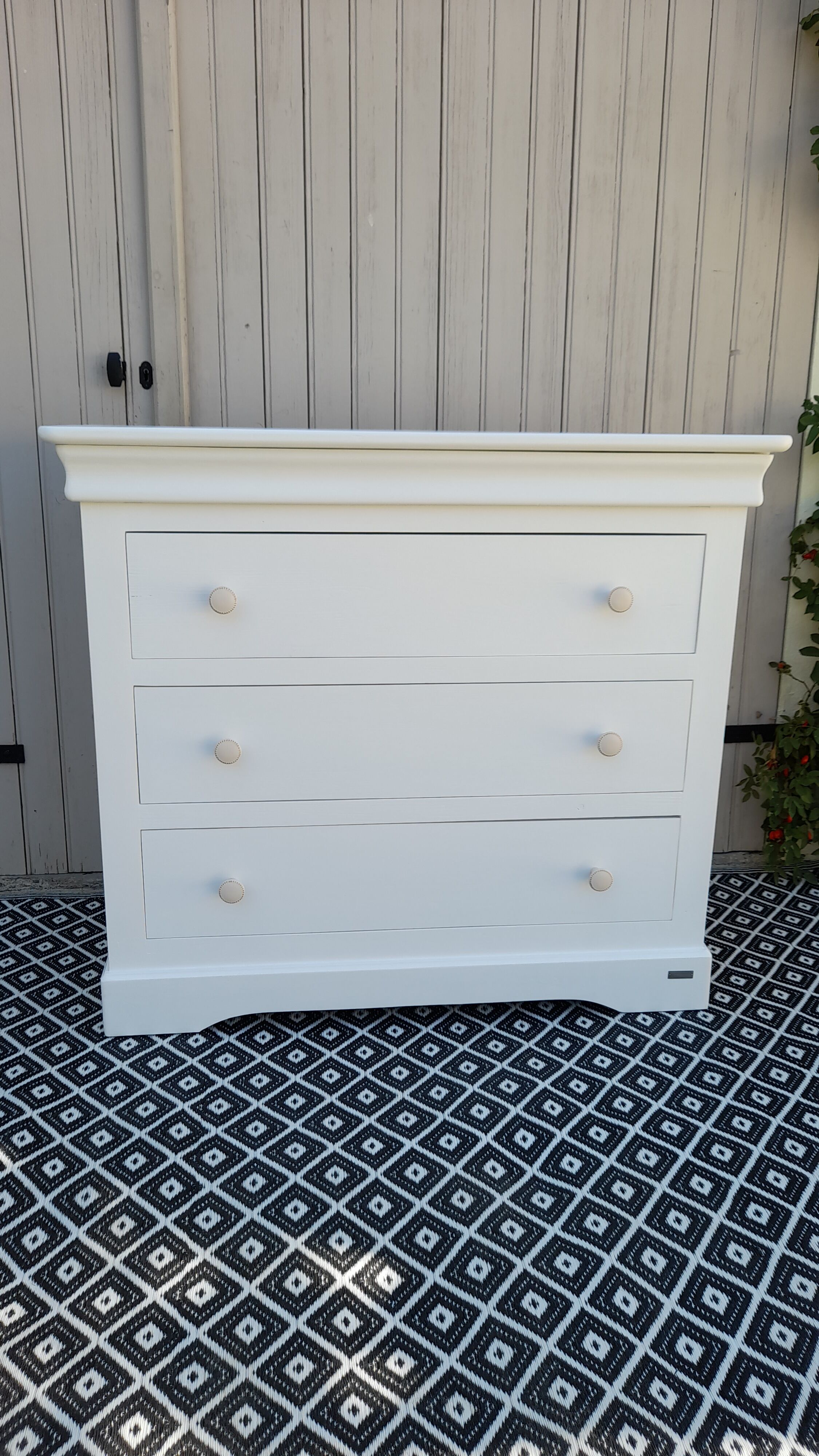 Chest of drawers 4 drawers louis Philippe style