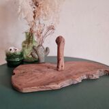 Brutalist wooden top