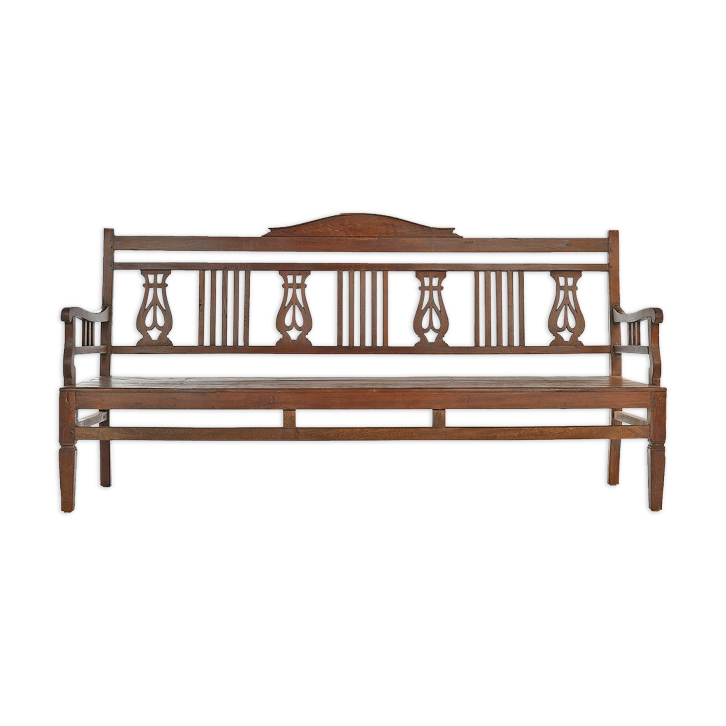 Wooden bench
