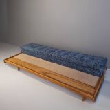 Hikor Pisek daybed sofa, Vintage Czech 1960s