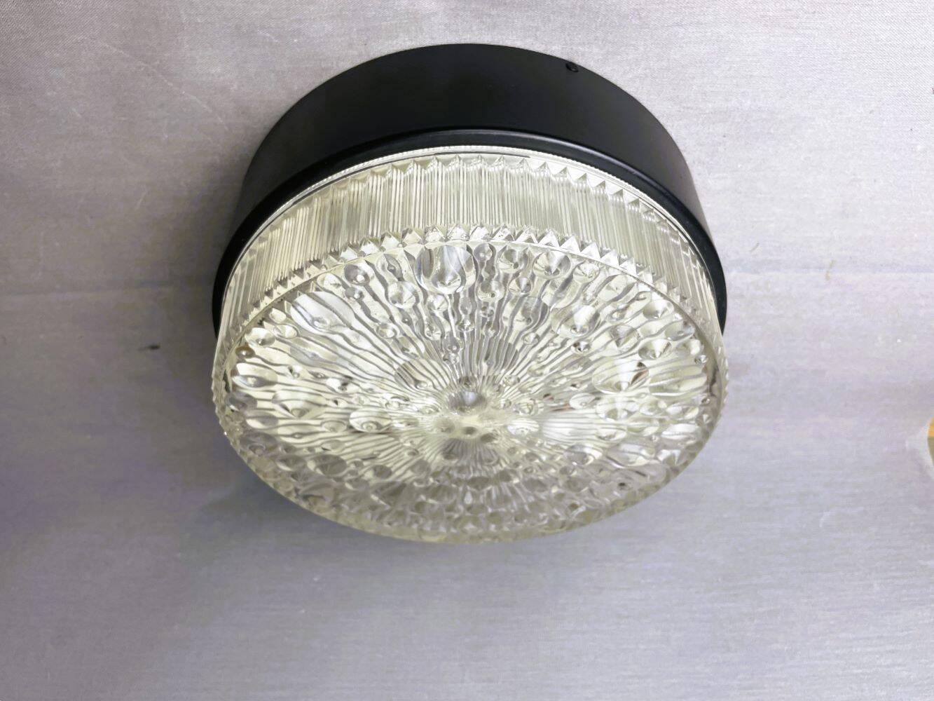 glass  ceiling or wall flush mount lamp by Philips