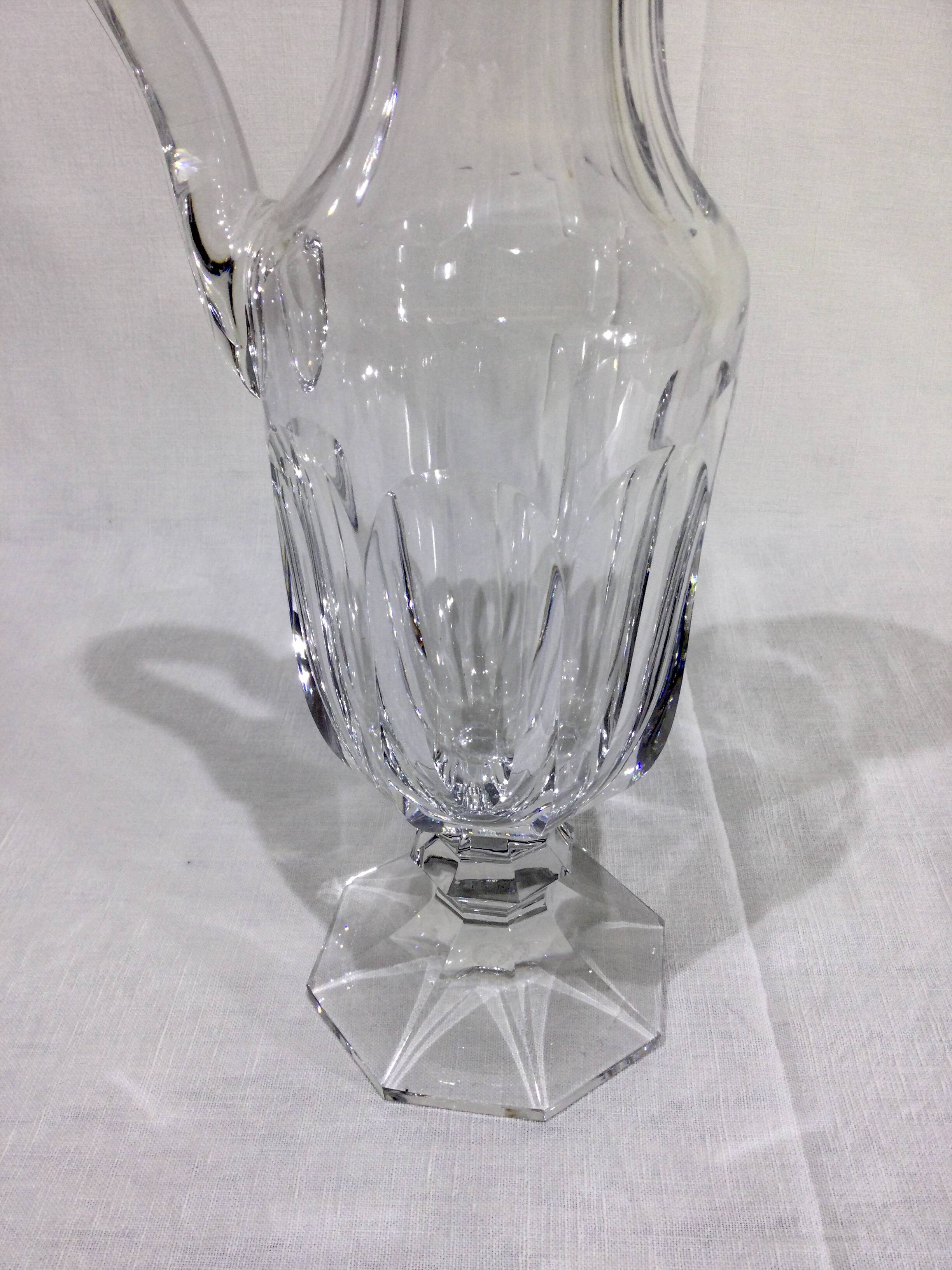 Saint Louis – Chambord model crystal ewer