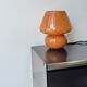 Blown glass lamp, Murano style, 1980s