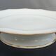 Pair two-course cake dishes Louroux Foecy vintage