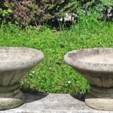 Diabolo sink in reconstituted stone - mid. 20th century