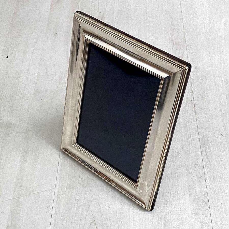 Photo frame to stand in 925 silver italy 60's