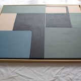 Original geometric painting