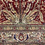 Handmade wool oriental rug