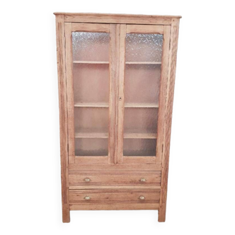 Old glass cabinet
