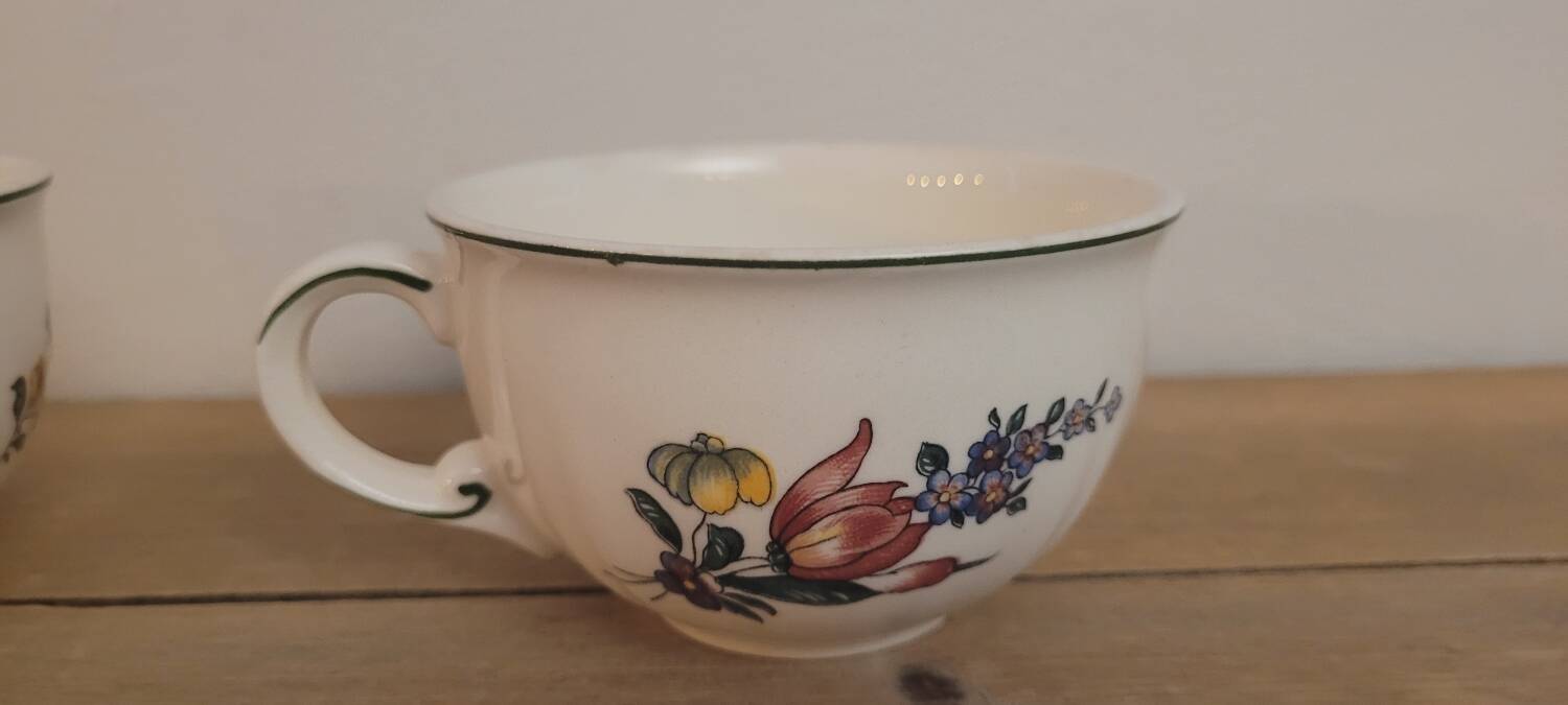 2 tasses Villeroy et Boch