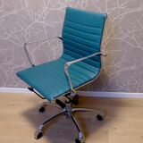Turquoise office chair