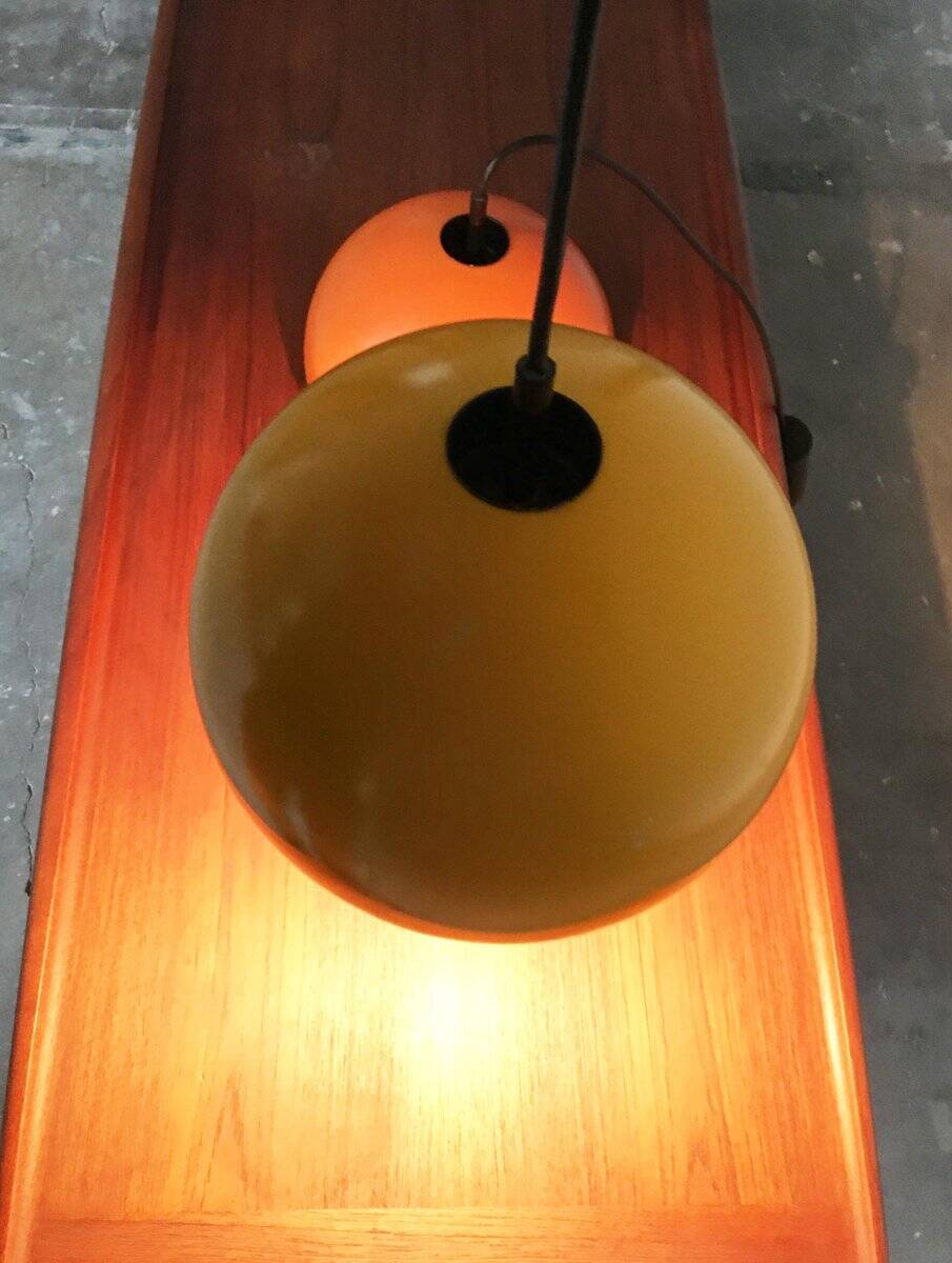 Mid-century space age lustre, set of 2