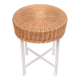 Vintage Steel base Wicker Stool 1960s