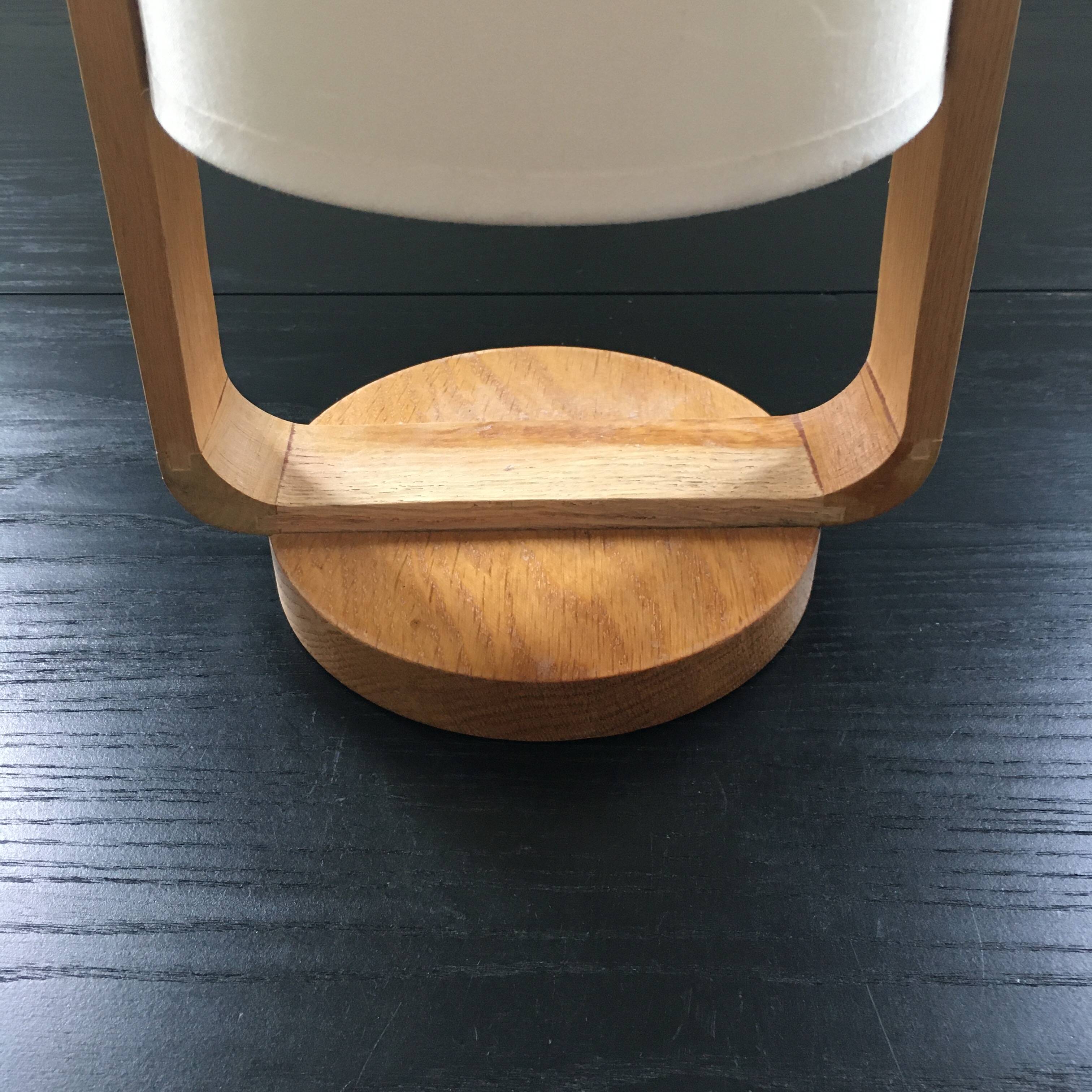Scandinavian pine lamp