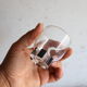7 verres à shooter / liqueur art déco blanc et noir