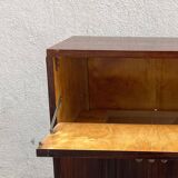 Mahogany bar cabinet