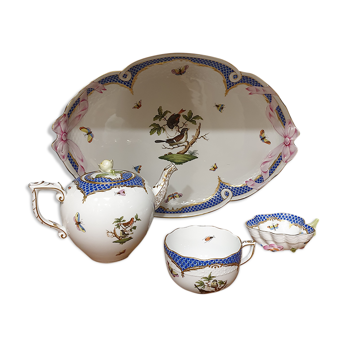Fine porcelain Budapest porcelain, Herend Hungary