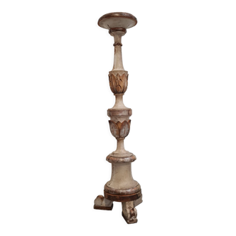 Primitive french candlestick c1770