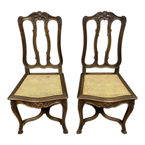 Paire de chaises Louis