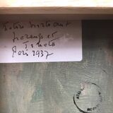 Oil on cardboard by Robert SIMON (1888-1961)