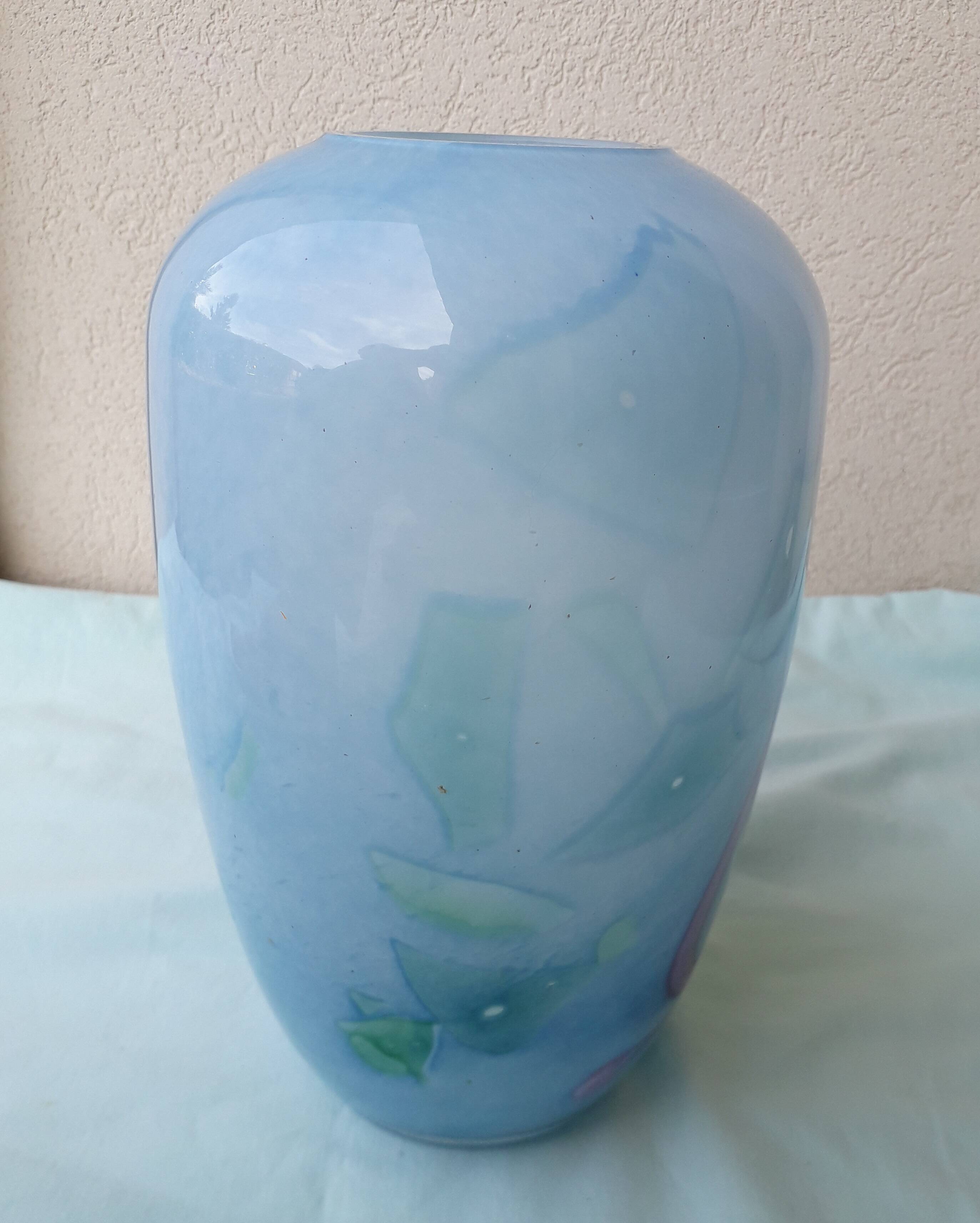 Glass vase La Rochère