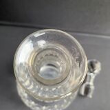Blown and cut crystal decanter