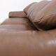 Set of Cassina Maralunga 2 seaters in mocca leather