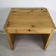 Striped pine office counter