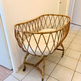 Rattan cradle