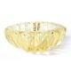 Yellow crystal ashtray