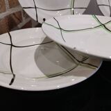 8 céranord st amand deep plates “bayonne” model