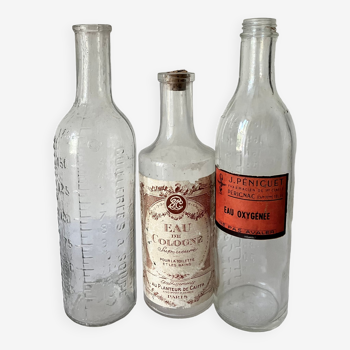 Set of 3 bottles