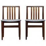 Scandinavian design chairs 60 70 teak