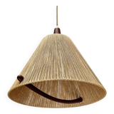 Teak pendant lamp Type 324 from the mid-century by Temde, 1960s.