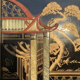 Chinese lacquered panels