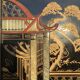 Chinese lacquered panels