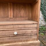 Antique furniture - solid oak shelf