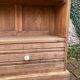 Antique furniture - solid oak shelf