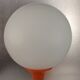 Lampe boule pied tulipe des années 60-70