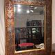 Miroir art deco verre eglomisé