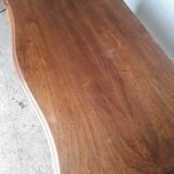 console table st Louis XV mahogany and walnut carved