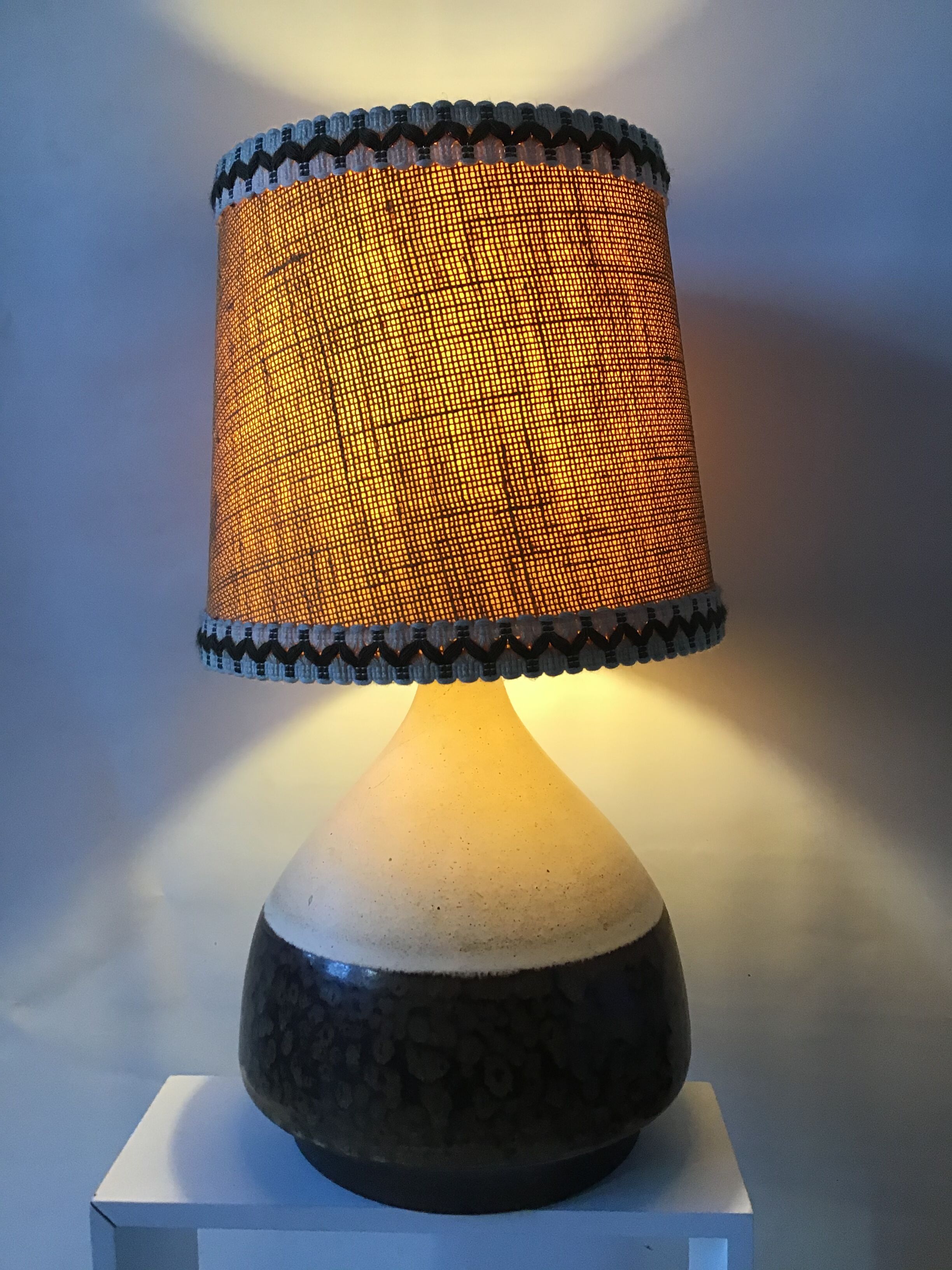 Jersey Pottery vintage lamp