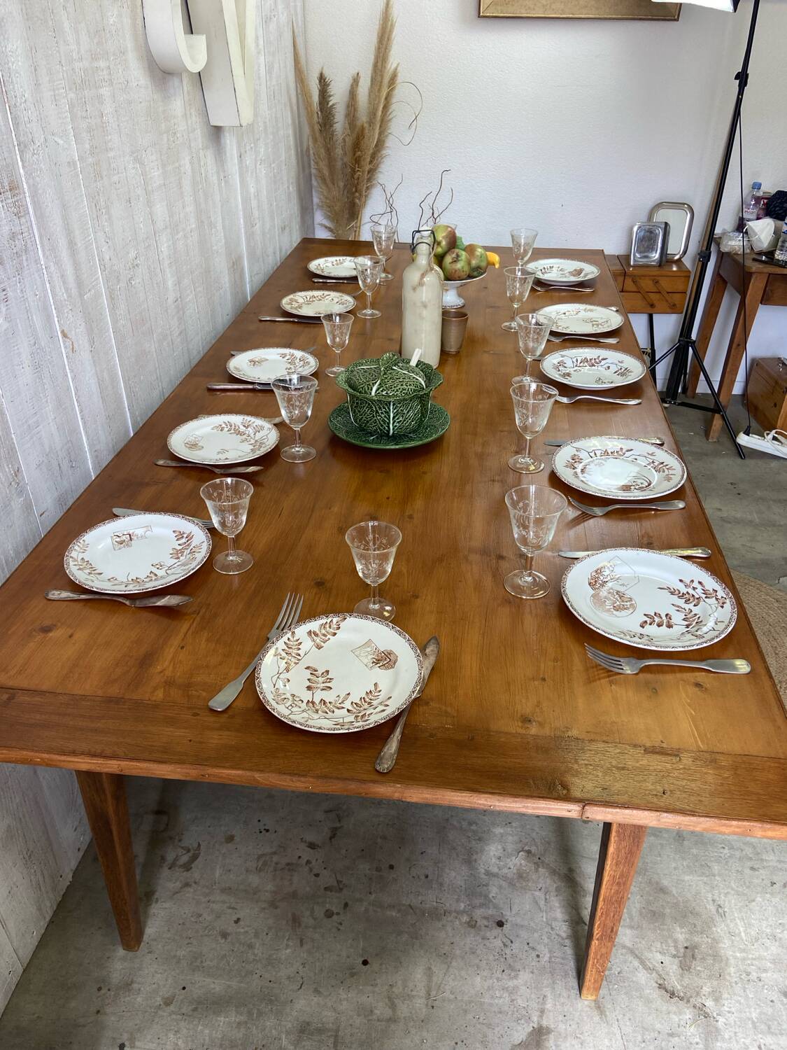 Table de ferme 237x107 cm