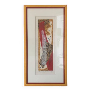 Gravure au carborundum - bernard